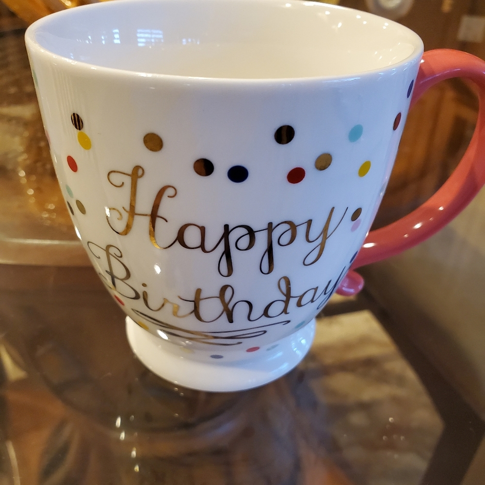 CLAY ART HAPPY BIRTHDAY MUG